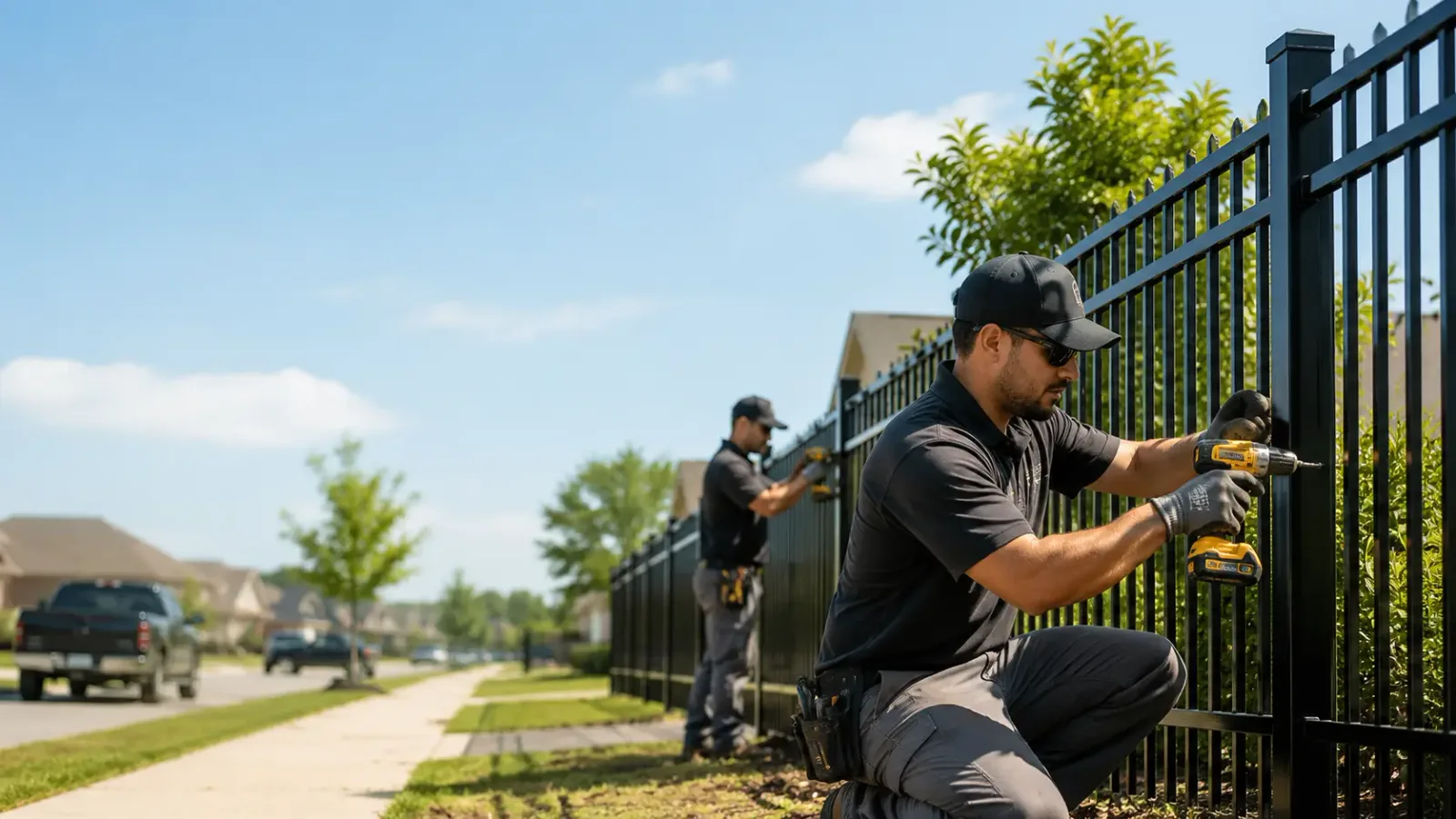 Metal Fence Installation in Sparta, MO